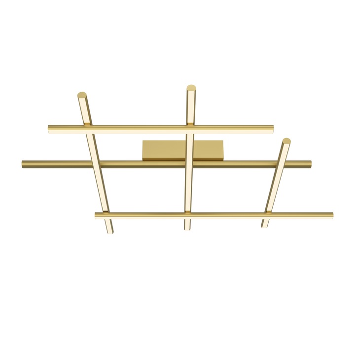 Lampa de tavan LED Maytoni Modern Radiance, Auriu, LED 50W, 2250lm 3000K