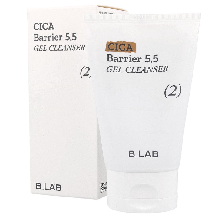 Почистващ гел за лице CICA BARRIER 5.5 GEL CLEANSER, B_LAB, 120 ml