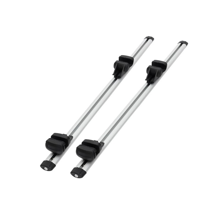 2db csomagtartó keresztrúd készlet, alumínium, kulccsal, lopásgátló, univerzális
