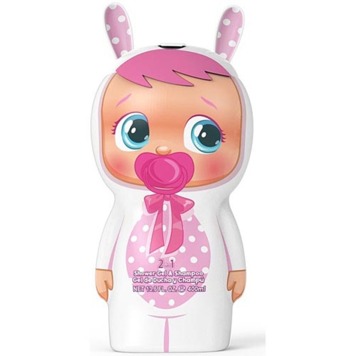 AIRVAL Cry Babies 2D tusfürdő és sampon, 400ml