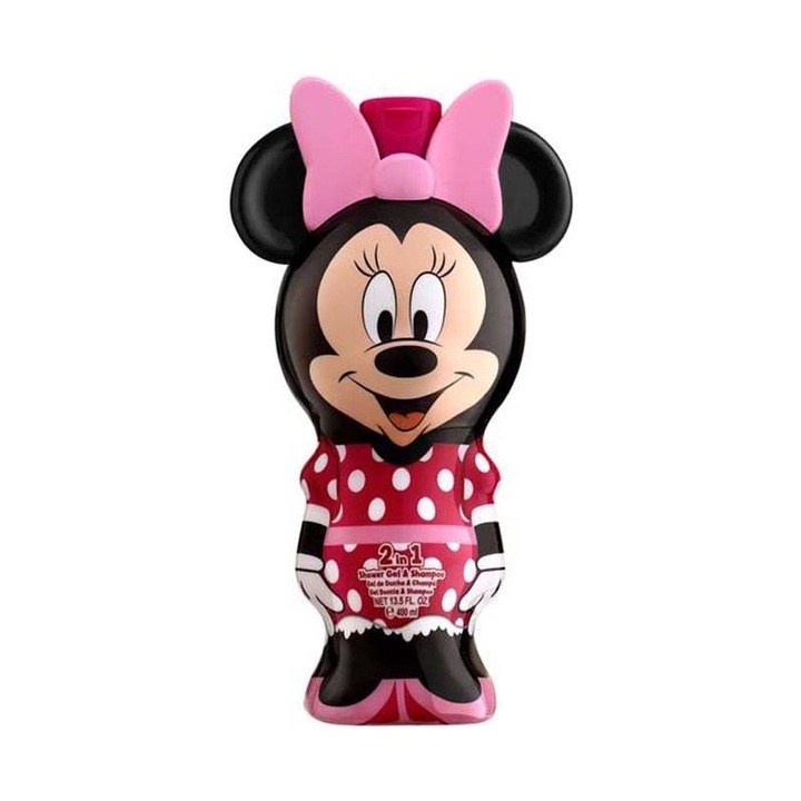 AIRVAL Minnie Egér 2D tusfürdő és sampon, 400ml