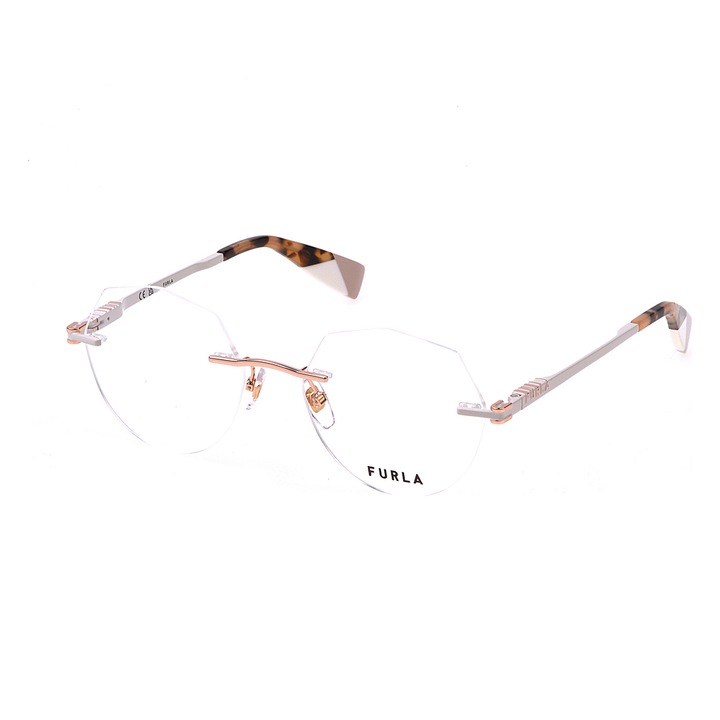 Rame ochelari de vedere dama Furla VFU774 08FC, 53mm