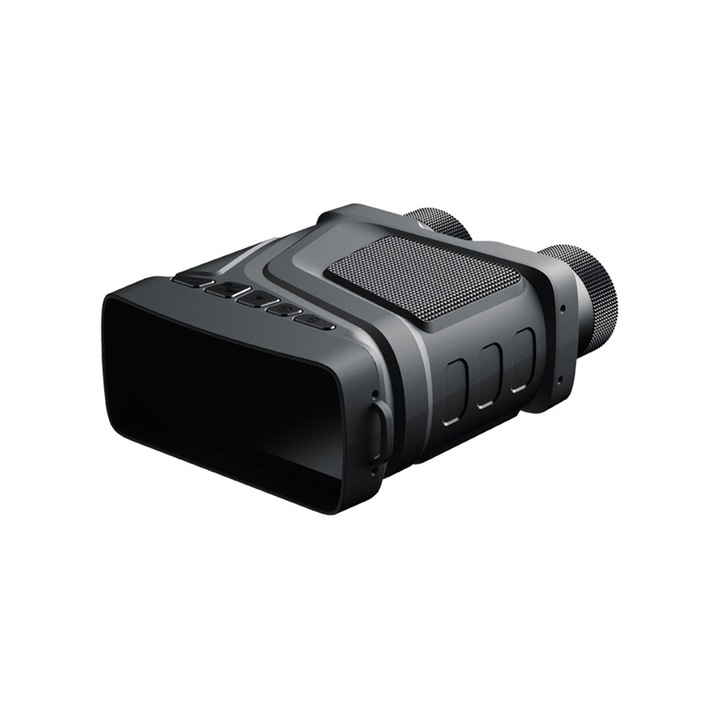 Binoclu digital, JESWO®, ecran TFT de 3 inchi, zoom 5X, vedere nocturna in infrarosu, inregistrare video si fotografiere, ABS, negru