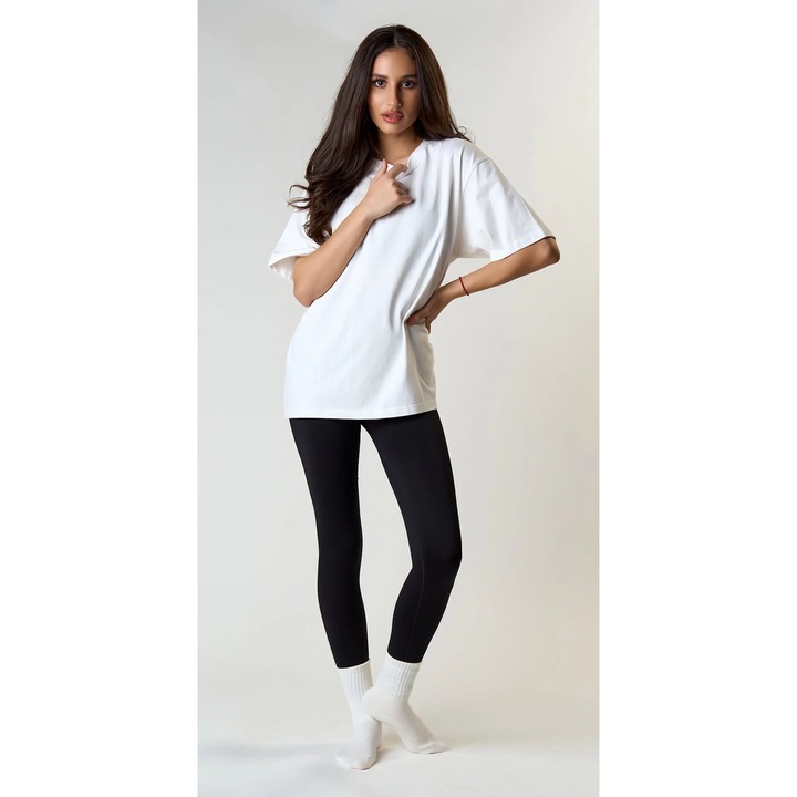 Tricou Aby Classic, Alb