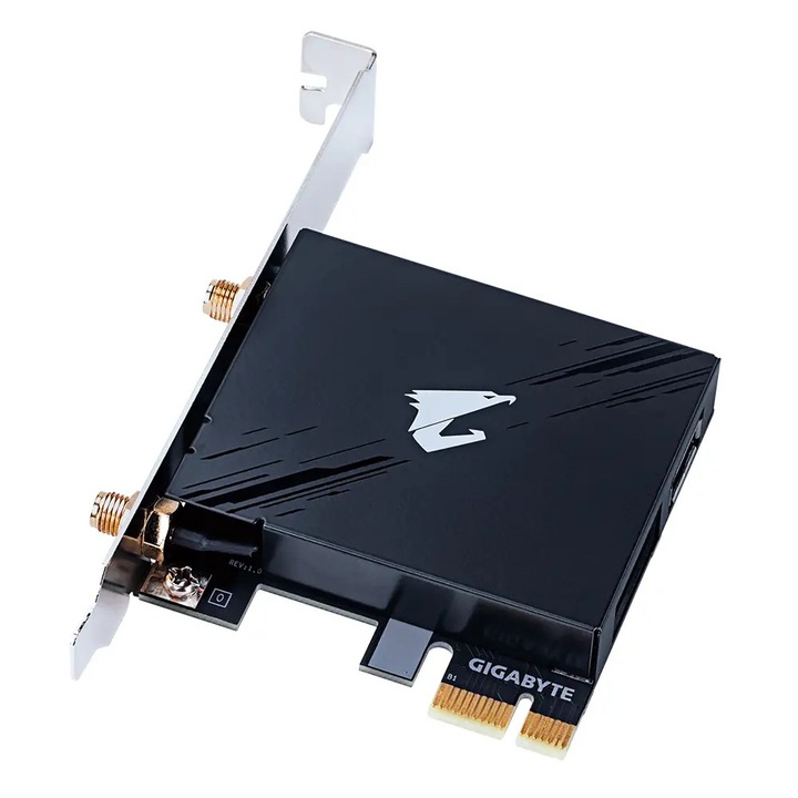 Placa Wireless GIGABYTE AORUS WIFI 7 5800Mbps, Bluetooth 5.3