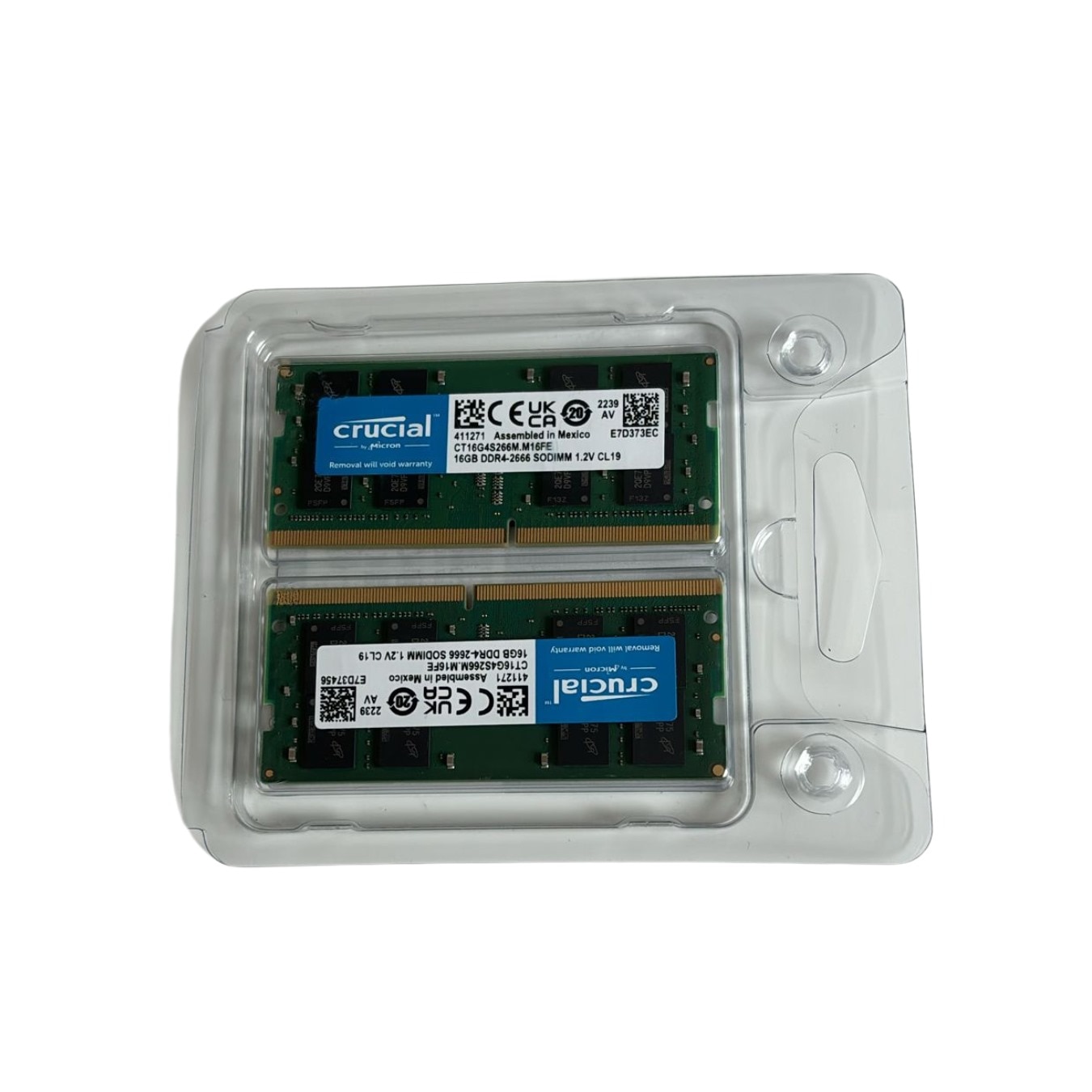 Kit memorie Crucial 2x16GB DDR4 sodimm laptop 2666 MHz CL19 - eMAG.ro