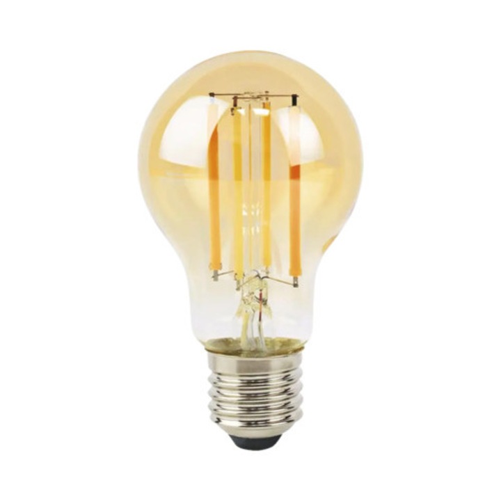 Nedis Variable Led Vintage крушка E27 7w, Globe A60, живот 10 000 H, топла светлина, Wifi връзка