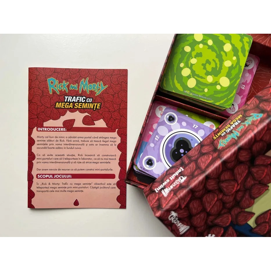 Joc Lex Games - Rick and Morty, Trafic cu Mega seminte, lb. romana