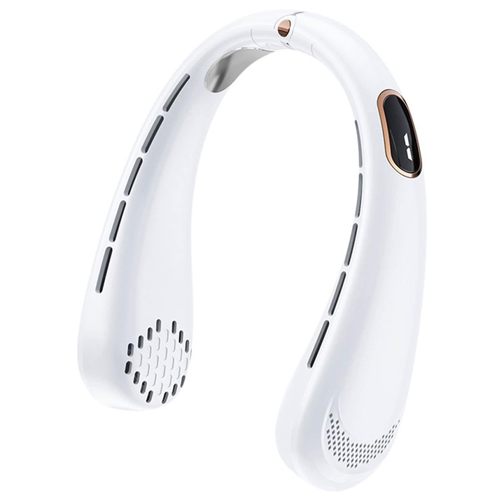 Вентилатор за врат - Techsuit (H6) - Бял