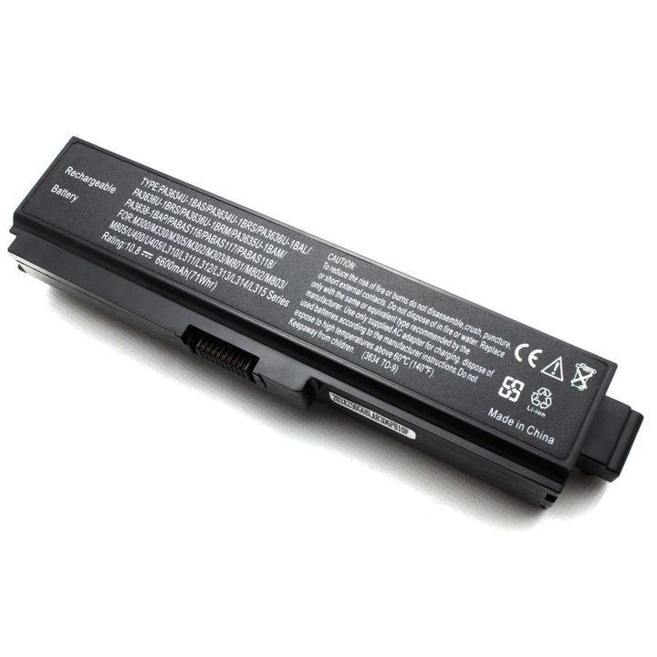 Батерия за Toshiba Dynabook PABAS228 PABAS229 M300 M305 M305D M500 M505 M505D M511 M512 M600 M640 M645 P740 P745 P745D P750 P750D P755 P755D P770 P770D P775