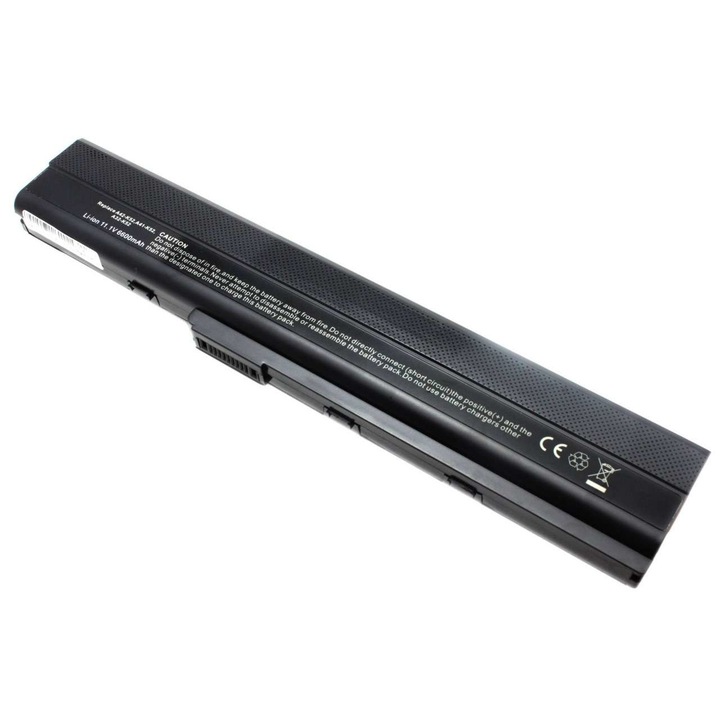 Baterie pentru Asus A31 F85 F86 K42 K42D K42DE K42DQ K42DR K42F K42J K42JA K42JB K42JC K42JE K42JK K42JR K42JV K42N K52D K52DE K52DR K52F K52J K52JB K52JC