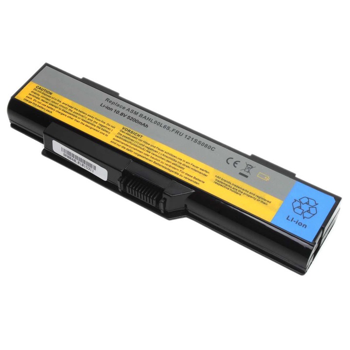 Baterie pentru IBM Lenovo 3000 G400 14001 2048 59011 G410 2049 C460 C460A C460M C461 C462 C462A C465C C466A C466C C466L C467 C510