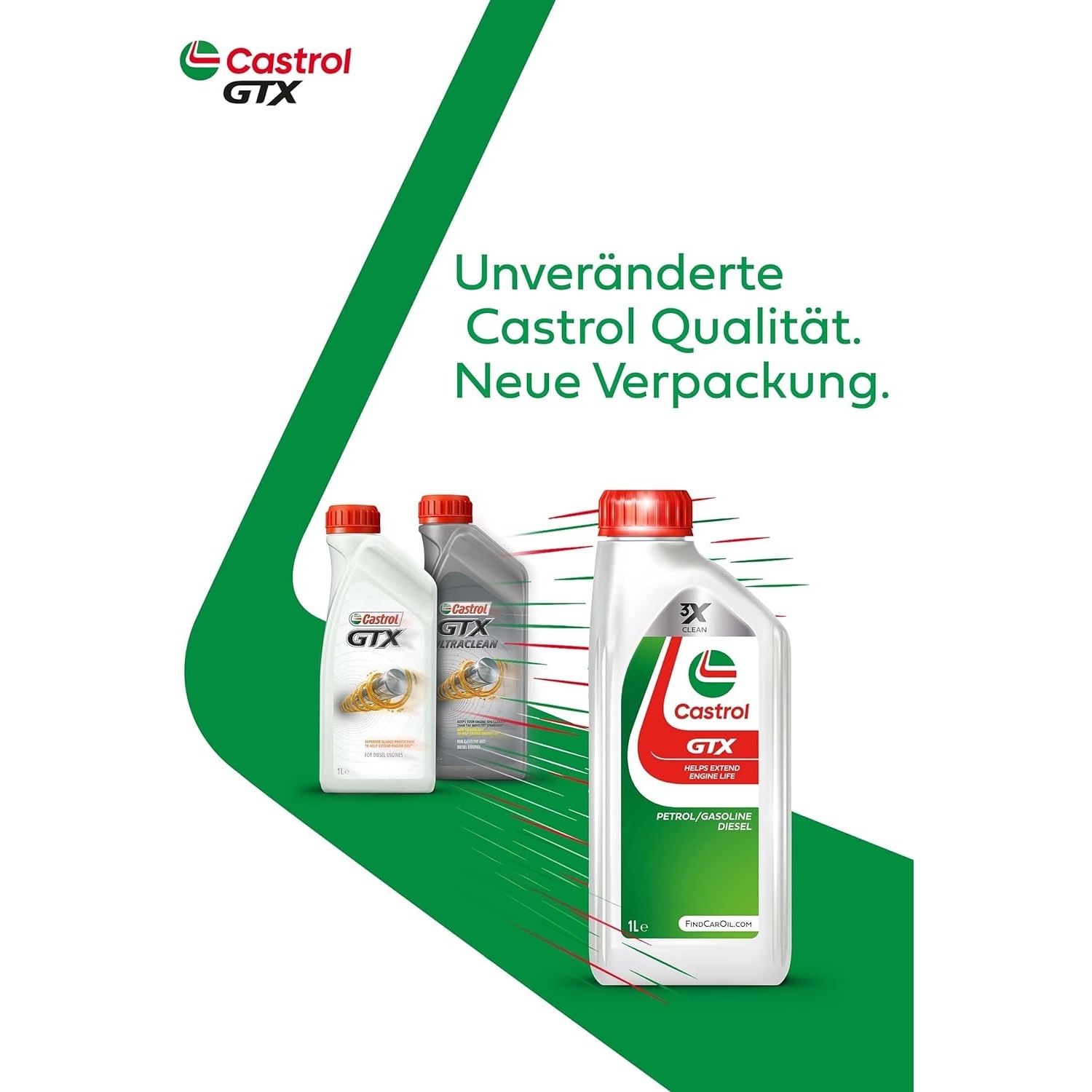 Pachet 2 litri Ulei sintetic Castrol GTX RN17 5W30 - eMAG.ro
