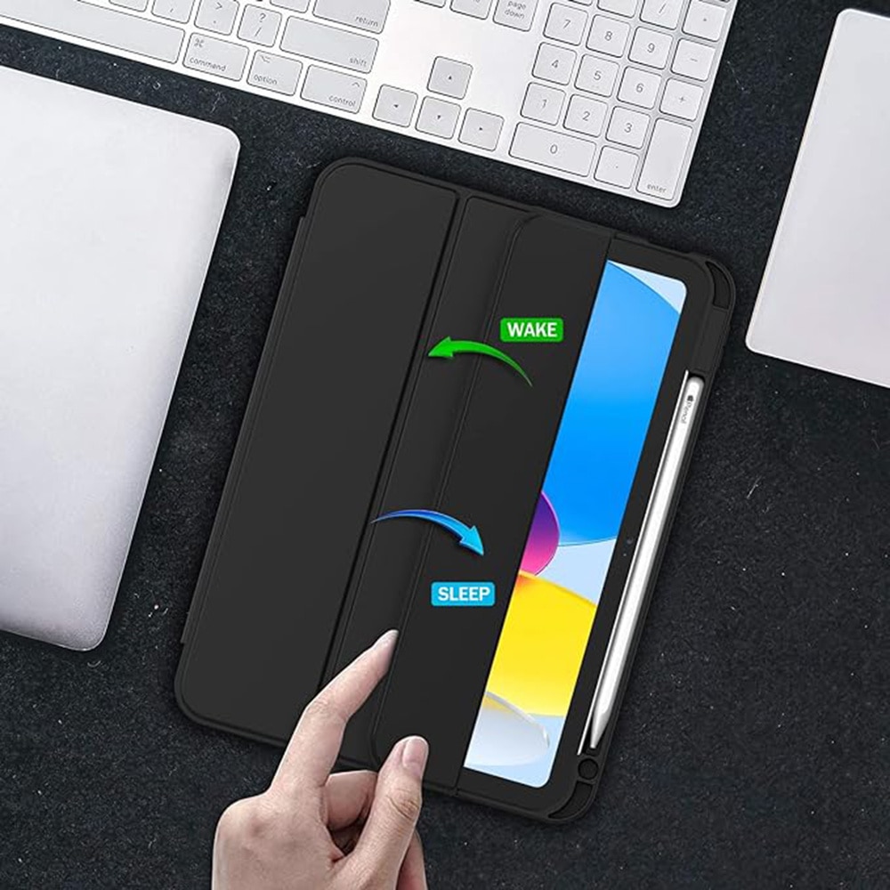 Husa pentru iPad 10 (2022) 10.9 - Techsuit Flex Trifold - Sky Blue