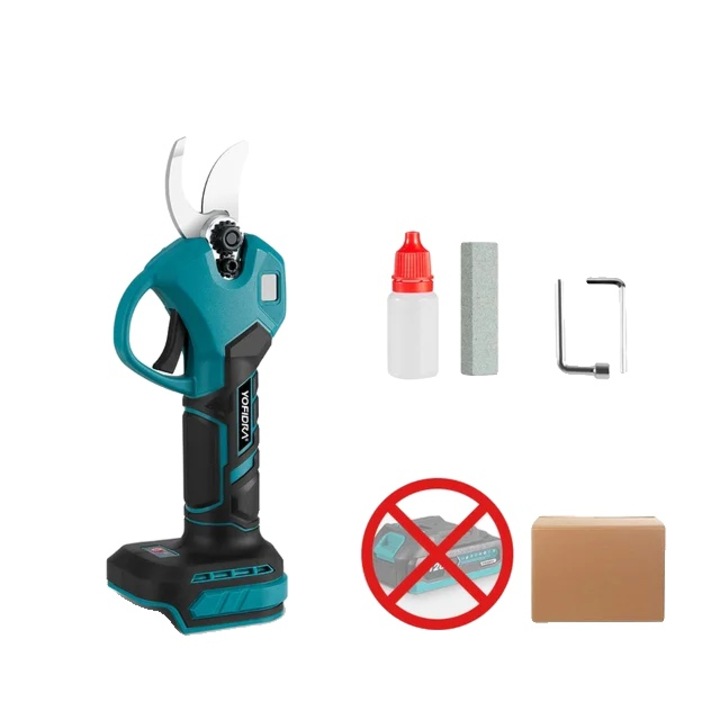 Акумулаторна електрическа ножица, Yofidra, 18V, 30мм, острие от въглеродна стомана