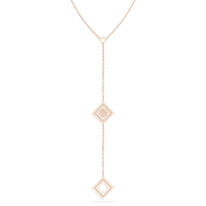 Дълго колие FLORI DE MARAMU, 14K злато