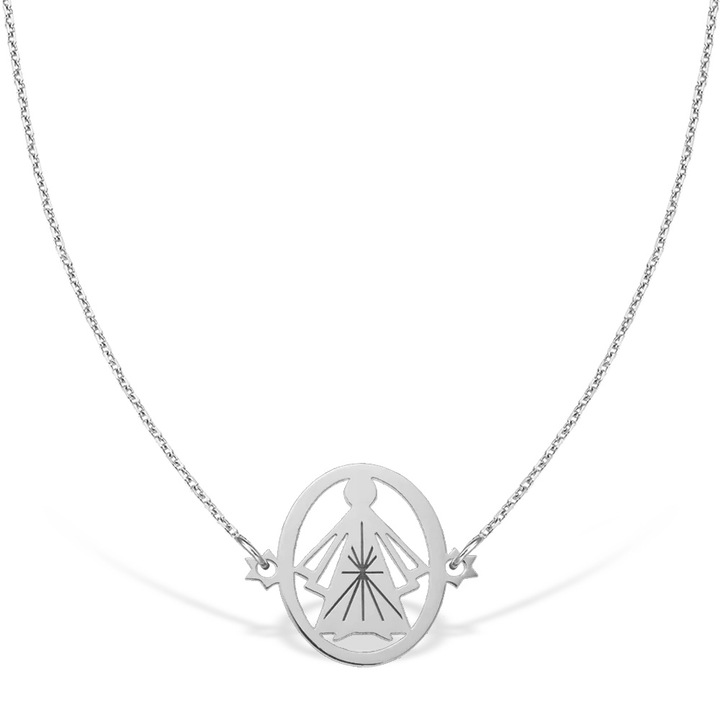 Colier la baza gatului PROTECTIVE ANGEL, aur 14K