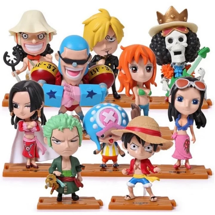 Set 10 Figurine One Piece