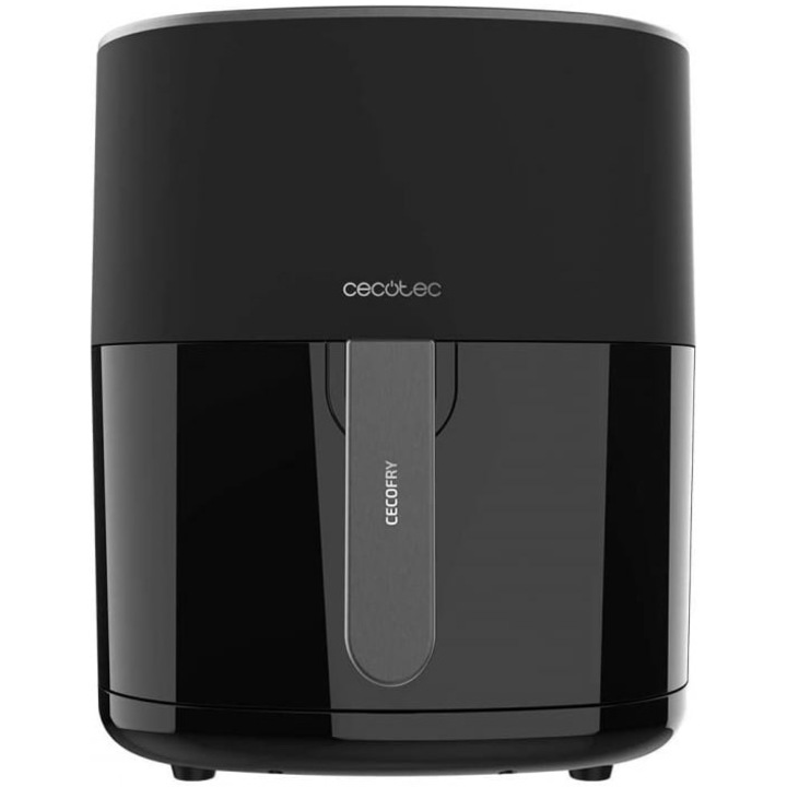 Фритюрник с горещ въздух Cecotec Cecofry Fantastik 6500 04972, Air Fryer, 1700W, 6.5 л, Touch Control, 12 предварително зададени програми, Черен