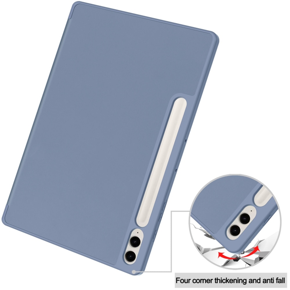 Husa pentru Samsung Galaxy Tab S9 FE Plus / S10 FE Plus - Techsuit Flex Trifold - Dark Blue