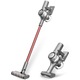 Aspirator vertical Dreame V11 VVN6, 450W, 25000 Pa, 3 moduri de aspirare, rezervor praf 0.5 l, baterie 30000mAh, autonomie 90 min, afisaj HD, gri/rosu