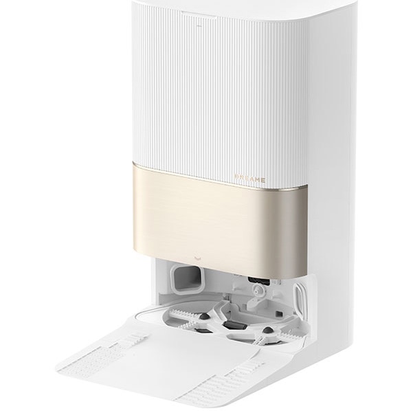 Robot de aspirare cu mop rotativ Dreame X40 Ultra RLX63CE, statie automata de golire 3.2l, 12000Pa, rezervor praf 0.3l, rezervor apa 0.08l, baterie 6400mAh, autonomie pana la 180 min, alb