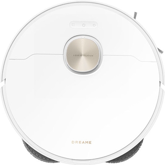 Robot de aspirare cu mop rotativ Dreame X40 Ultra RLX63CE, statie automata de golire 3.2l, 12000Pa, rezervor praf 0.3l, rezervor apa 0.08l, baterie 6400mAh, autonomie pana la 180 min, alb
