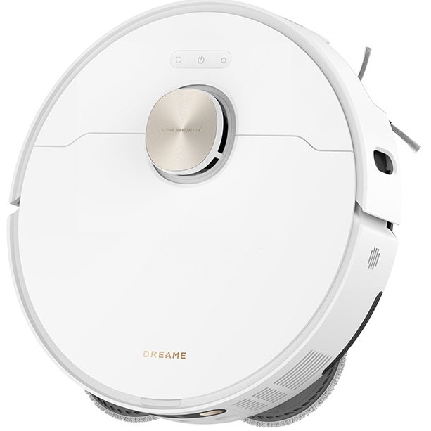 Robot de aspirare cu mop rotativ Dreame X40 Ultra RLX63CE, statie automata de golire 3.2l, 12000Pa, rezervor praf 0.3l, rezervor apa 0.08l, baterie 6400mAh, autonomie pana la 180 min, alb