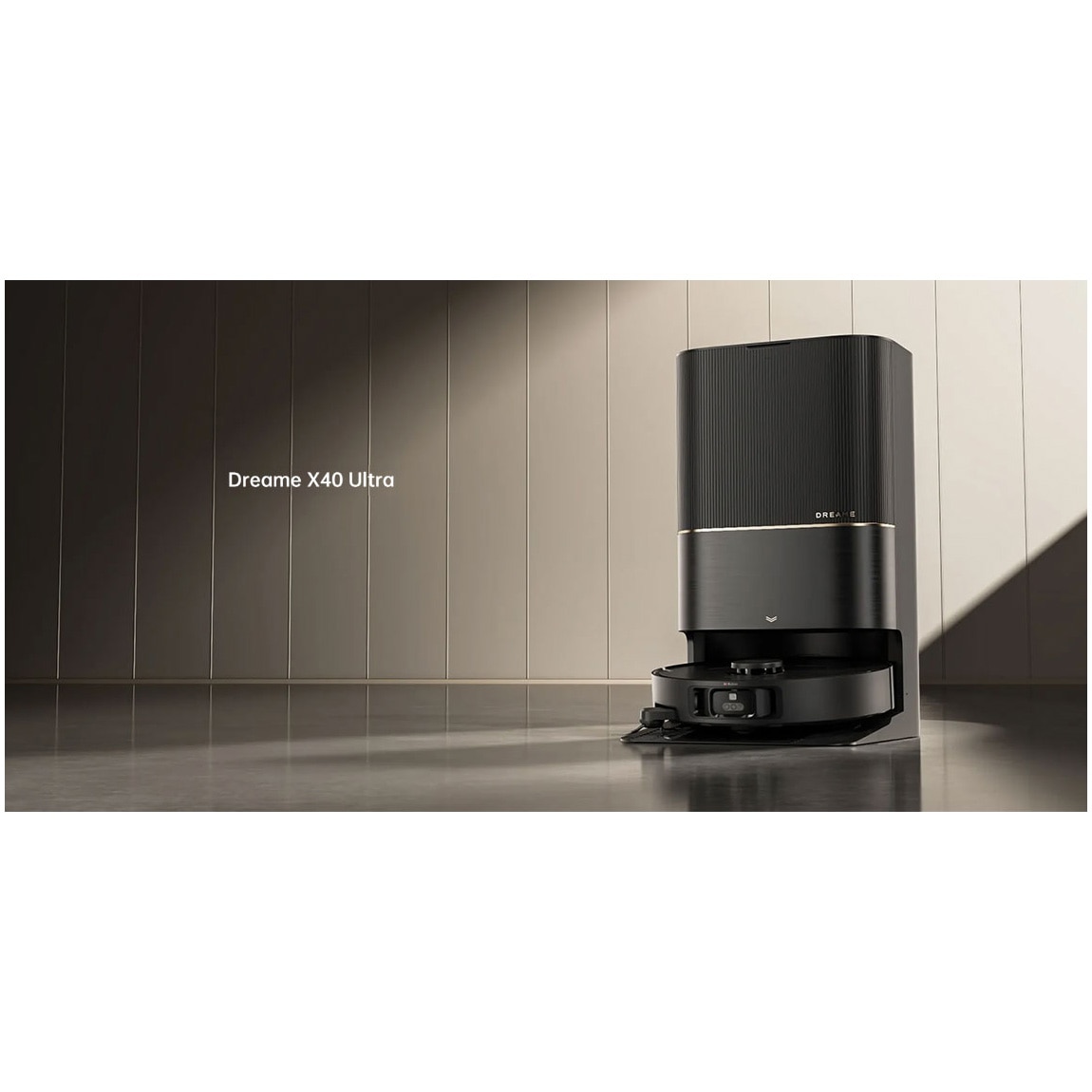 Robot de aspirare cu mop rotativ Dreame X40 Ultra RLX63CE, statie automata de golire 3.2l, 12000Pa, rezervor praf 0.3l, rezervor apa 0.08l, baterie 6400mAh, autonomie pana la 180 min, alb