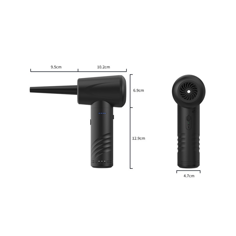 Aspiratoare, multifunctional, fara fir, sase duze, un cablu de incarcare, trei viteze, negru