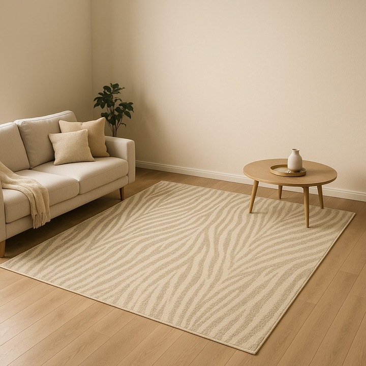 Covor Sanat Lora Plus SD80B, Gray - 200x300 cm