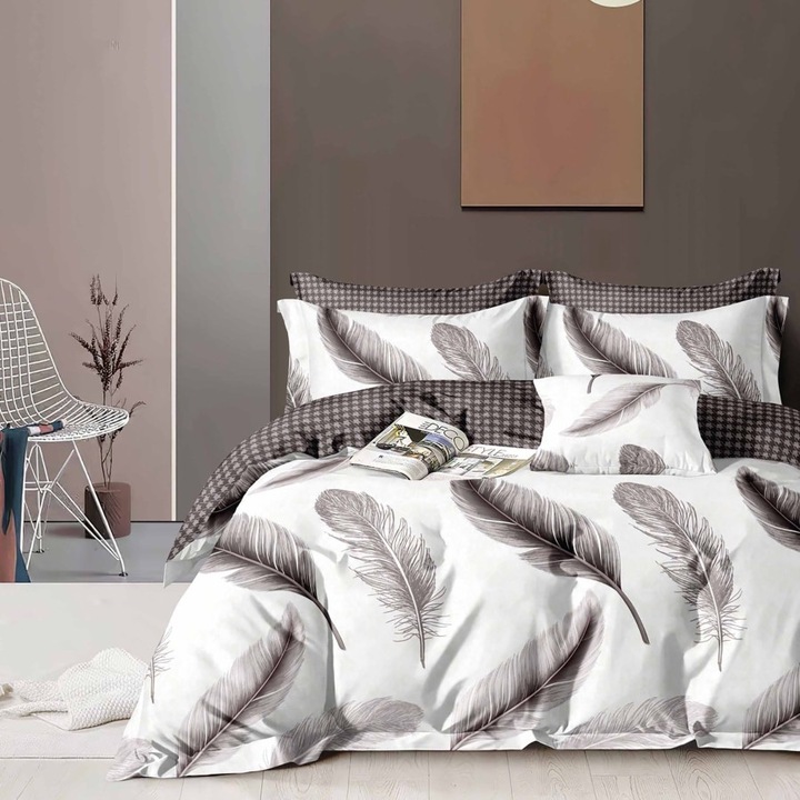 Finom franciaágynemű, 6 db, 220x240 cm, Ralex Pucioasa, M357