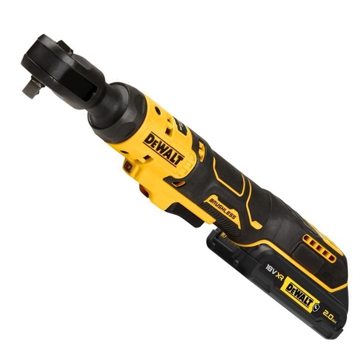 Racsnis kulcs elemekkel 18V Powerstack Compact, 2x1,7 Ah, 1/2"-3/8", 101 Nm, DeWalt DCF510E2G-QW