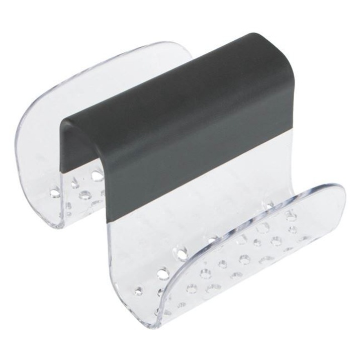 Suport Transparent pentru Bureti de Vase, pentru Chiuveta dubla, 9.5 cm