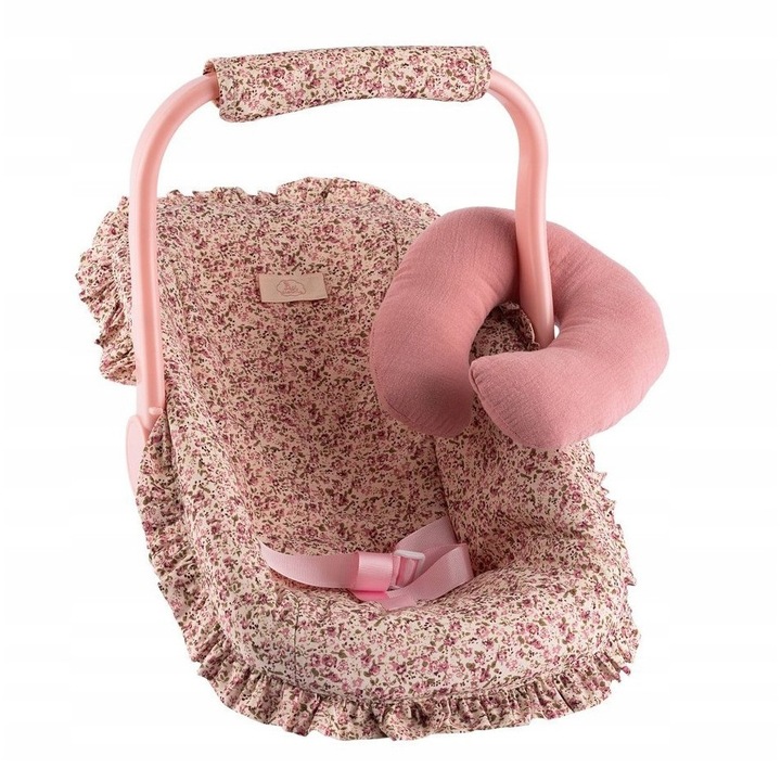 Столче за кукла, ASI, пластмаса/текстил, розово