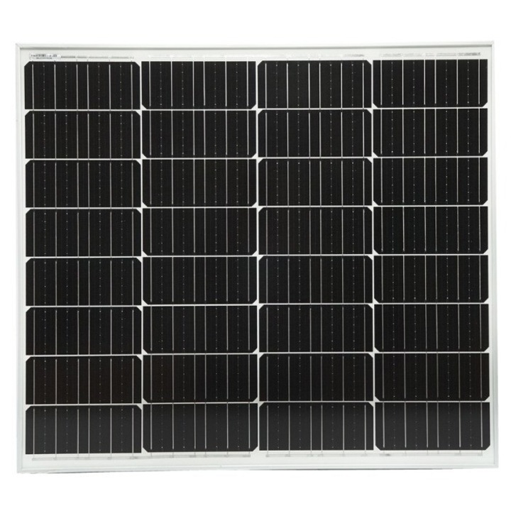 Panou solar 100W fotovoltaic, monocristalin, 760x680x30mm