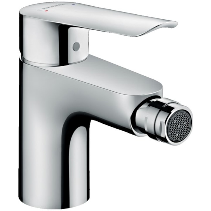 Смесител за биде Hansgrohe Logis E, Вентил pop-up, Хром