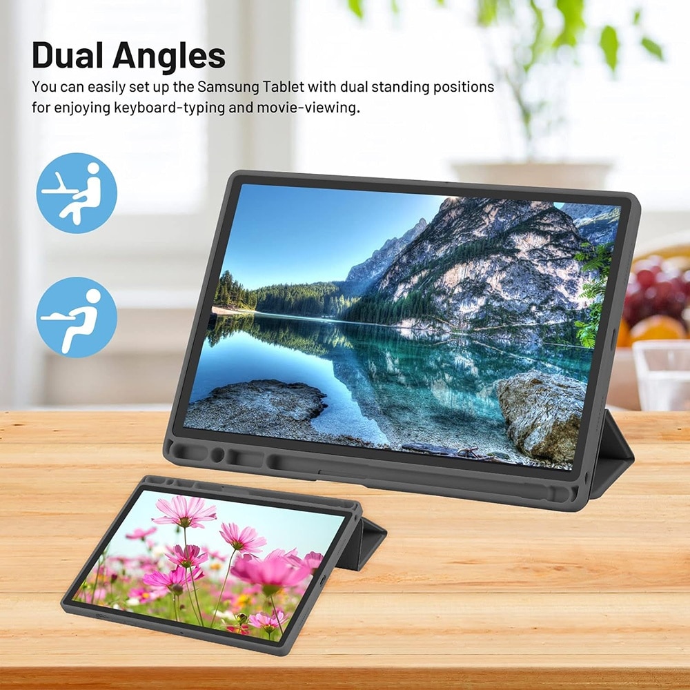 Husa pentru Samsung Galaxy Tab A8 10.5 (2021) - Techsuit Flex Trifold - Sky Blue
