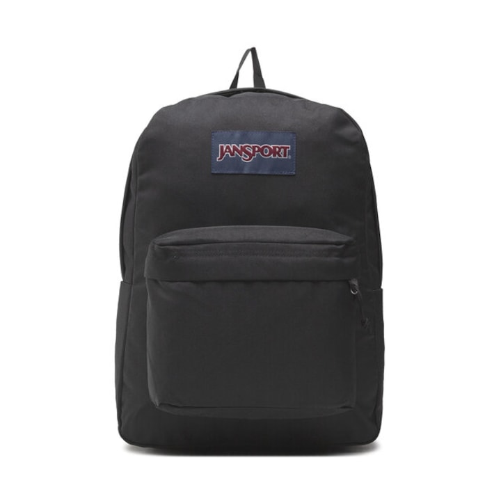 Hátizsák, JanSport, 0192827937635, Textil, Egy méret, Fekete