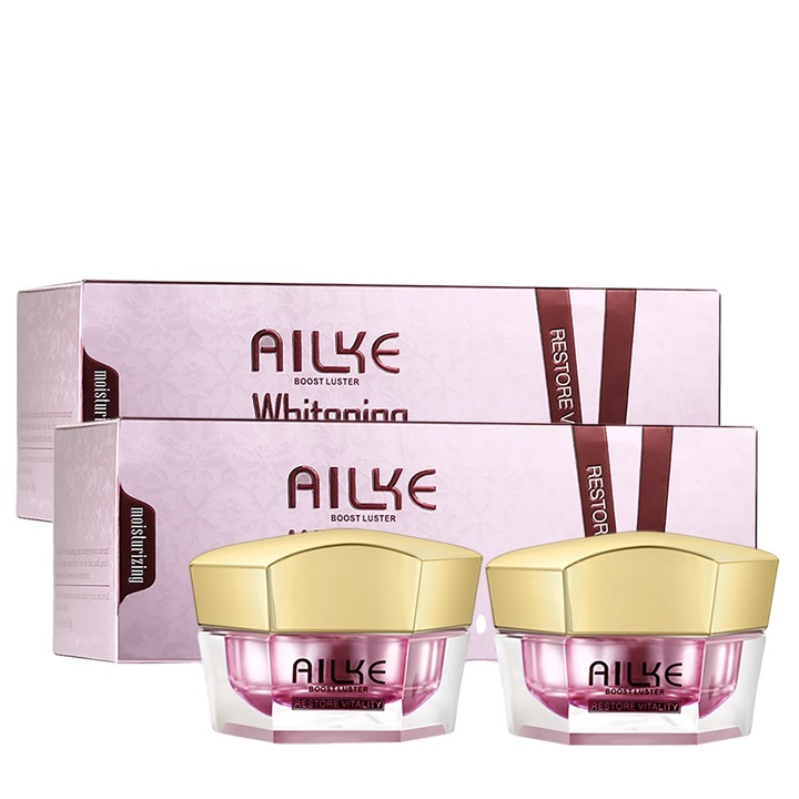 Комплект от 2 крема за лице Ailke, Ефект против бръчки