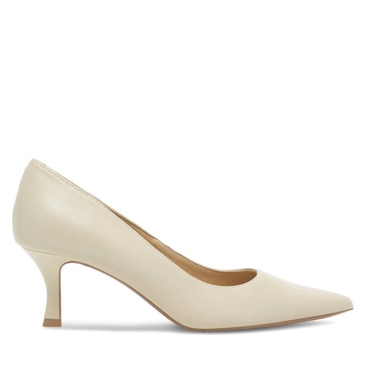 Pantofi dama, Lasocki, 590558830091541, Piele naturala, 41 EU, Ecru