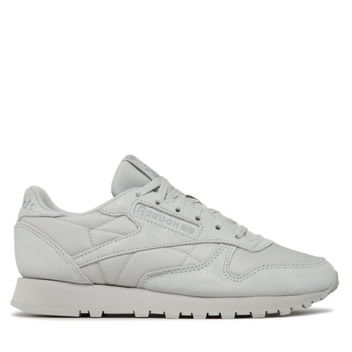 Női tornacipő, Reebok, 30254086037, Természetes bőr, Szürke