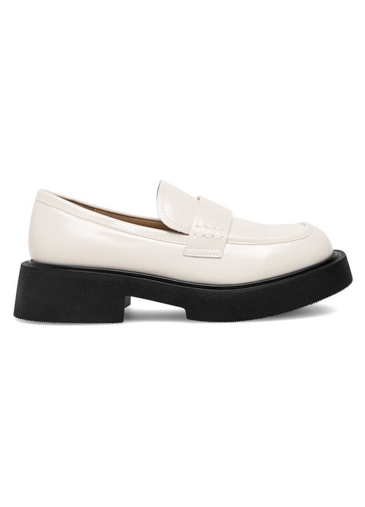 Tenisi dama, BADURA, 590558832744841, Piele naturala/Piele lacuita, 41 EU, Alb