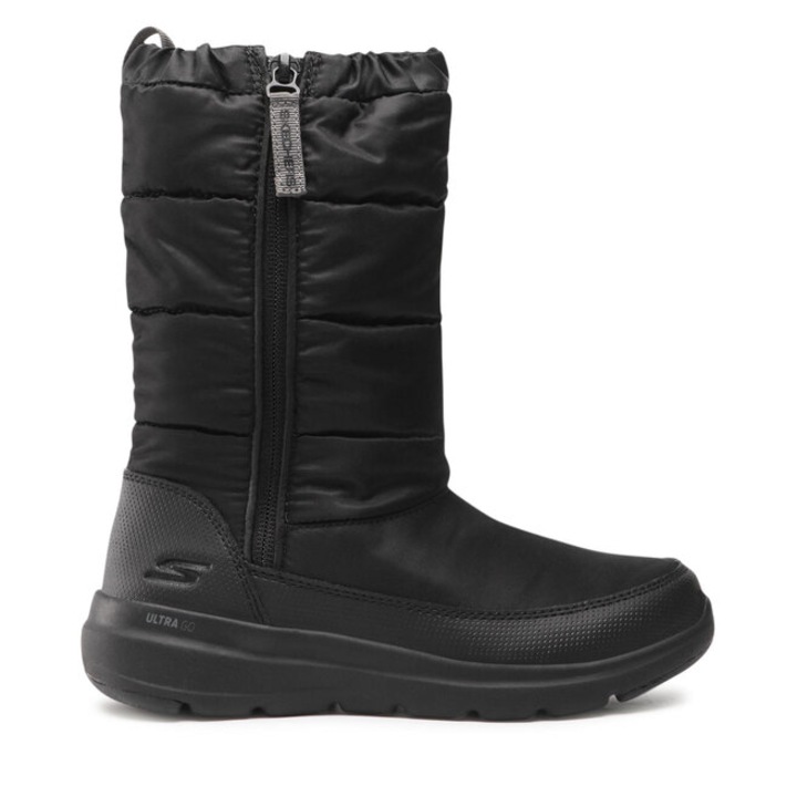 Botine dama, Skechers, 30004293935, Piele ecologica, 35 EU, Negru