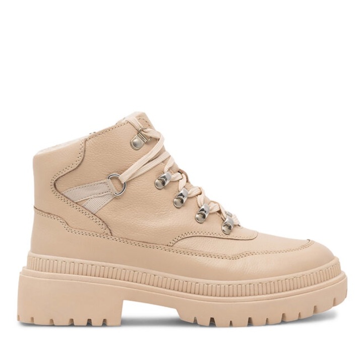 Botine dama, Lasocki, 590558812500636, Piele naturala, 36 EU, Bej