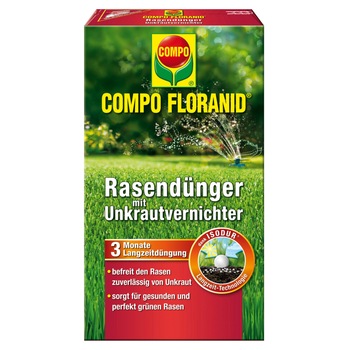 Ingrasamant pentru gazon cu ierbicid Compo Floranid, 3 kg Ingrasamant pentru gazon cu ierbicid Compo Floranid, 3 kg