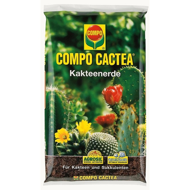 Pamant pentru cactusi Compo Cactea, 5 l