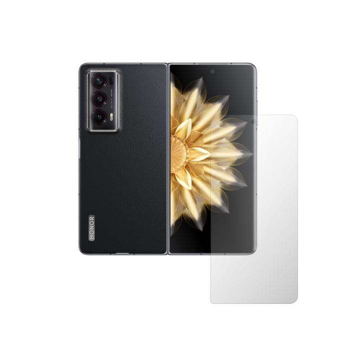 ISkinz Самовъзстановяващо се външно защитно фолио за екран за Honor Magic V2 - Invisible Skinz UHD, ултра-прозрачен силикон с пълно покритие, лепило и гъвкавост