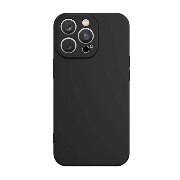 Carcasa Silicone Case compatibila cu Samsung Galaxy S24 Ultra Black