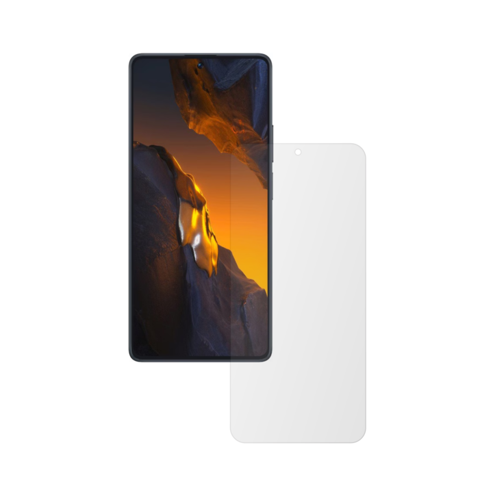 Комплект от 2X iSkinz матово защитно фолио за екран за Xiaomi Poco F5 - удобно за калъфа, невидимо матово Skinz, анти-пръстови отпечатъци, антирефлексно, залепващо и гъвкав матов силикон